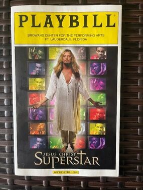 Sebastian Bach in Jesus Christ Superstar Playbill Jan 2003 Fort Lauderdale